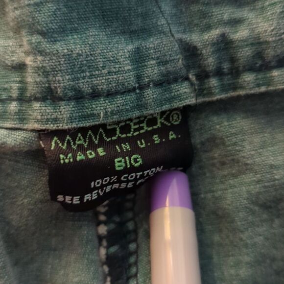 Vintage Mombosok‎ women's green cargo utility shorts - Picture 2 of 9